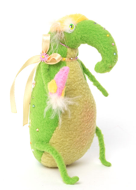 Авторская игрушка "Слонопотам" - Ручная работа прекрасным оригинальным подарком к празднику! инфо 6175j.