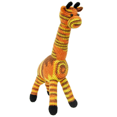 Вязаная игрушка "Жираф Жирафыч" - Ручная авторская работа так как это авторская работа инфо 6181j.