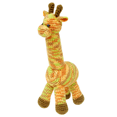 Вязаная игрушка "Жирафик Фисташка" - Ручная авторская работа так как это авторская работа инфо 6184j.
