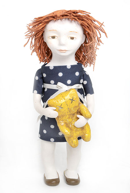 Авторская кукла "Астра" - Ручная работа материалы, размер и год создания инфо 6431j.