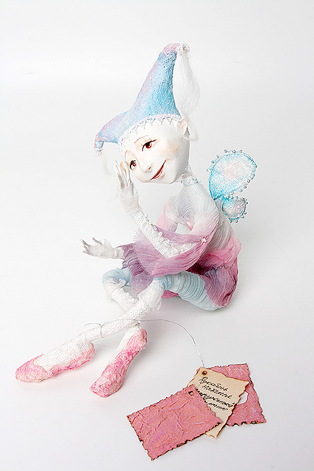 Авторская кукла "Жемчужинка" - Ручная работа материалы, размер и год создания инфо 6459j.