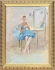 "Балерина" Холст, масло (17 х 23 см) Санкт-Петербургском художественном институте им инфо 6485j.
