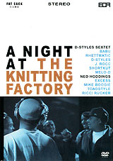 A Night At The Knitting Factory Формат: DVD (PAL) (Keep case) Дистрибьютор: Концерн "Группа Союз" Региональный код: 0 (All) Количество слоев: DVD-9 (2 слоя) Звуковые дорожки: Английский Dolby инфо 1526a.
