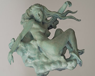 Скульптура "Lazy Summer" (Бронза, литье) Авторская работа как фигуративного скульптура, развивалась инфо 2737a.