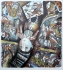 "Алиса в стране чудес" Цветная литография (37 х 35,5 см) в России и за инфо 2739a.