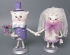 Авторские куклы "Сладкая парочка" - Ручная работа материалы, размер и год создания инфо 8124d.