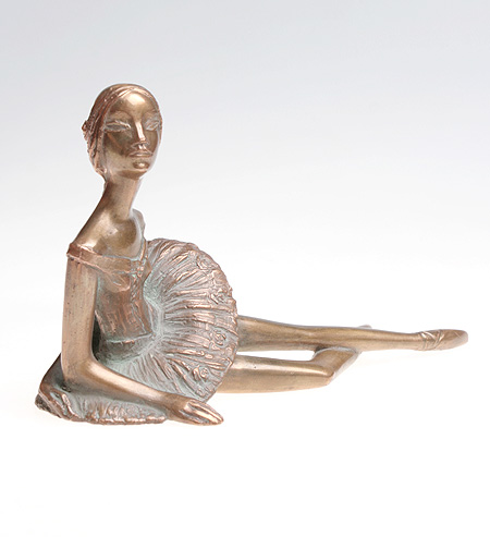 Скульптура "Балерина" - Бронза, литье - Авторская работа (17 х 7 х 10 см) Срок выполнения работы: 1 неделя инфо 11456e.