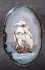 Картина из камня "Корабль" (агат, мрамор, лидит, янтарь, яшма, лазурит, бирюза) - Ручная работа (в зависимости от наличия камня) инфо 3462f.