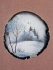 Картина из камня "Серебряный лес" Агат, лазурит, бирюза, лидит, кионит Ручная работа (в зависимости от наличия камня) инфо 3479f.