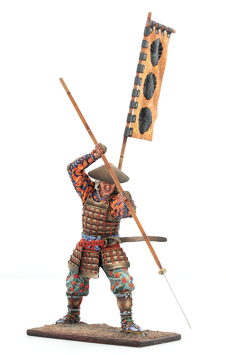 Асигару, XVI век, Япония Оловянная миниатюра Авторская работа Авторская работа Студия Татьяны Гапченко 2009 г инфо 3627f.