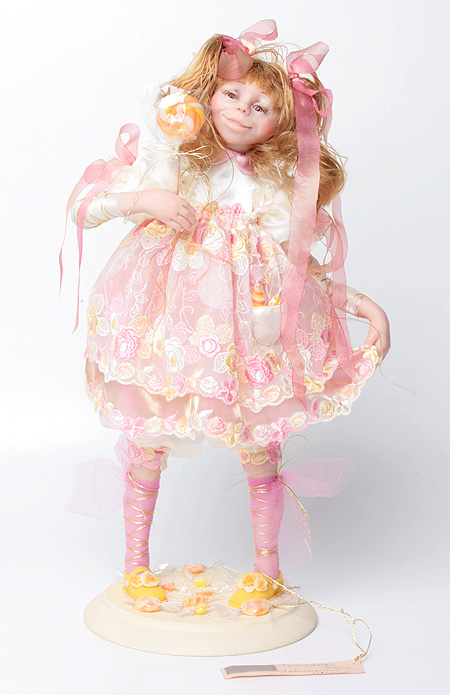 Авторская кукла "Любительница карамели" - Ручная работа подарком Вам и Вашим близким! инфо 3656f.