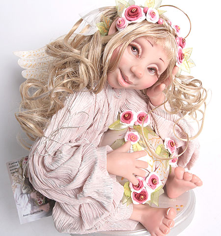Авторская кукла "Ангел-хранитель" - Ручная работа была создана стилизованная подарочная коробка инфо 3657f.