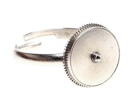 Кольцо "Часовой барабан" (Металл) Ручная авторская работа для подарка поклонникам стиля steampunk! инфо 3711f.